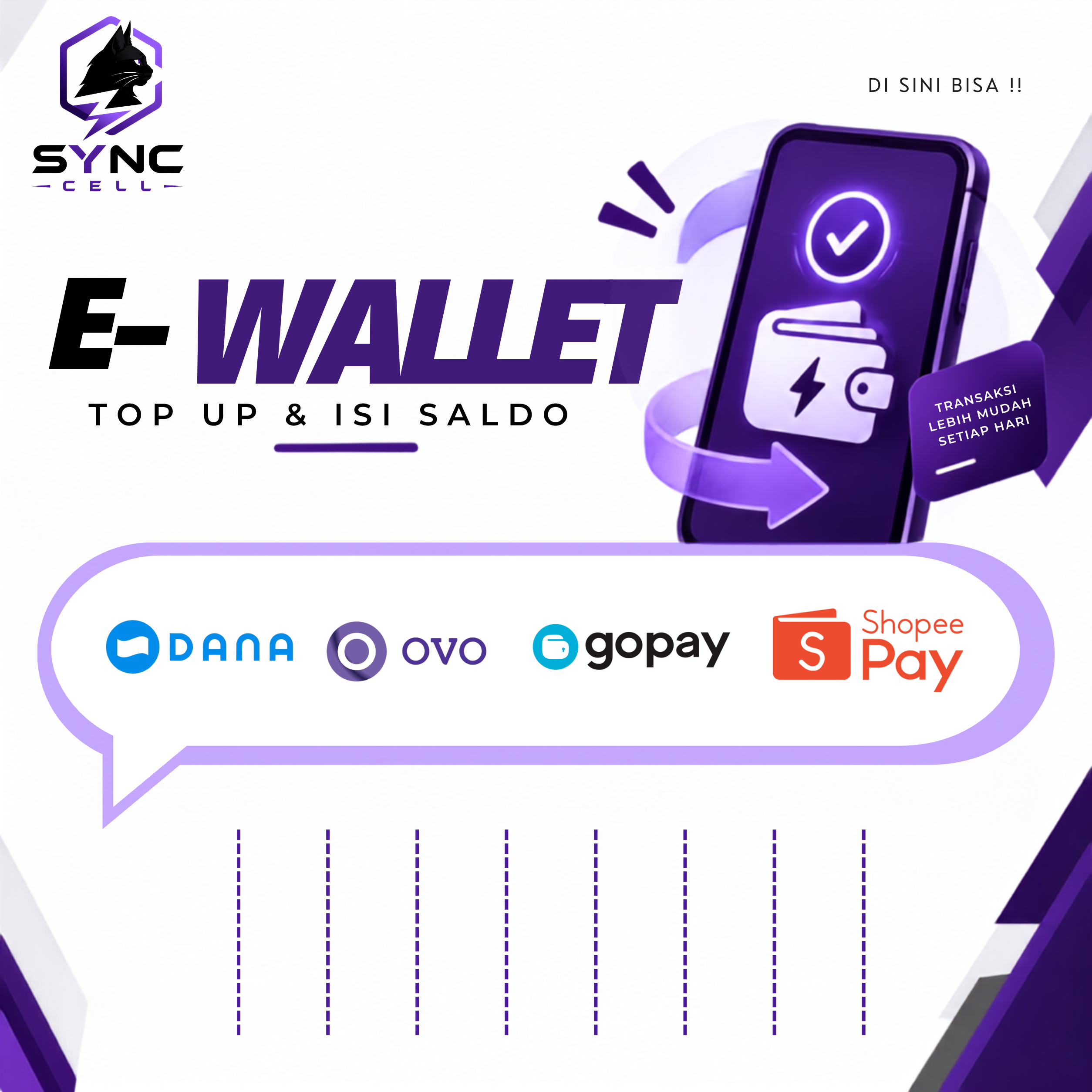 Poster E-Wallet SYNC CELL